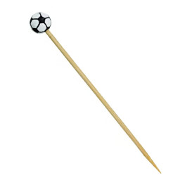 Spiedi di Bambu Decorato Calcio 120mm (1000 Pezzi)