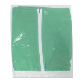 Tuta TNT di PP Cappuccio e Chiusura Cerniera Taglia XL Verde (1 Pezzi)