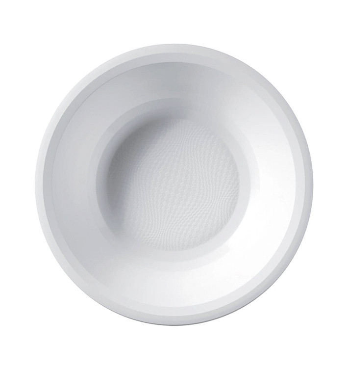 Piatto di Plastica Fondo Bianco Round PP Ø195mm (600 Pezzi) Piatto di Plastica Fondo Bianco Round PP Ø195mm (600 Pezzi)
