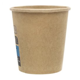 Bicchiere di Carta 4Oz/120ml Marrone Ø6,2cm (100 Pezzi)