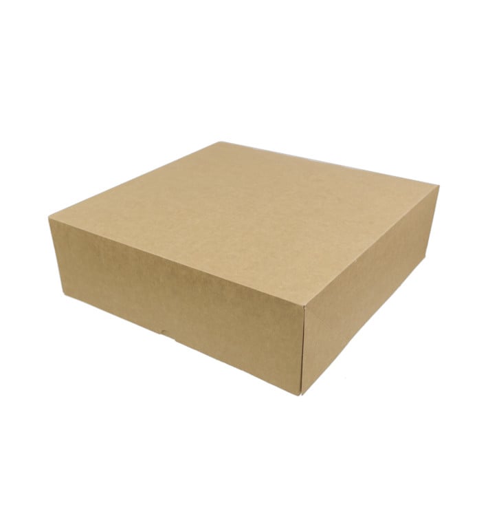 Scatola Cartone Kraft con Frontale Pieghevole 39x39+10cm (25 Pezzi) Scatola Cartone Kraft con Frontale Pieghevole 39x39+10cm (25 Pezzi)