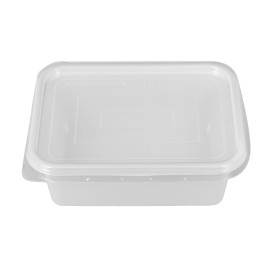 Contenitore con Coperchio di Plastica 127x91x42mm (100 Pezzi)