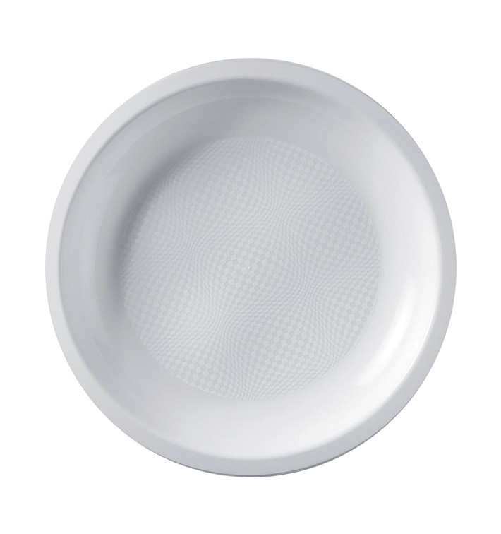 Piatto Plastica Piano Bianco Round PP Ø220mm (25 Pezzi) Piatto Plastica Piano Bianco Round PP Ø220mm (25 Pezzi)