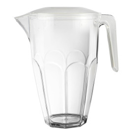 Caraffa Riutilizzabili con Coperchio Trasp. 2250ml (3 Pezzi)