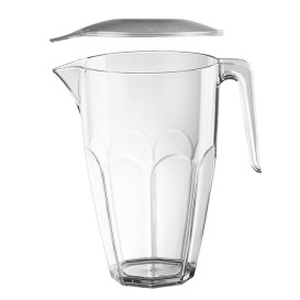 Caraffa Riutilizzabili con Coperchio Trasp. 2250ml (1 Pezzi)