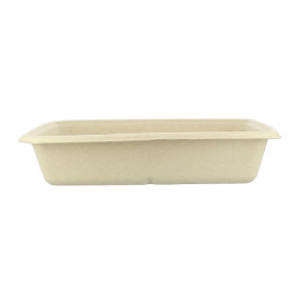 Contenitori Canna da Zucchero 1000ml 230x230x30mm (75 Pezzi)