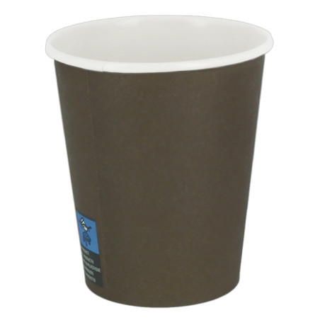 Bicchiere di Carta 7Oz/210ml Marrone Ø7,2cm (3000 Pezzi)