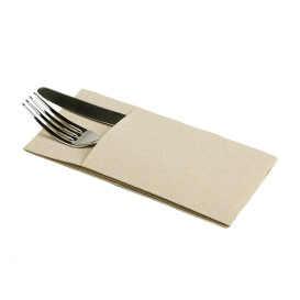 Tovagliolo Portaposate di Carta 40x40cm Eco (60 Pezzi)