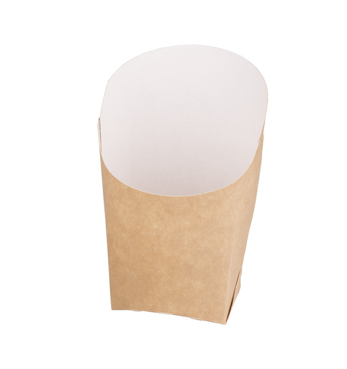 Contenitore Kraft per Wraps 60x50x120mm (600 Pezzi) Contenitore Kraft per Wraps 60x50x120mm (600 Pezzi)
