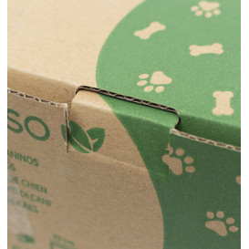 Sacchetto per escrementi per cani 100% bio 23x32cm (3.000 Pezzi)