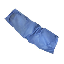 Manicotti in TNT di PP Plastificato 25x44cm Blu (50 Pezzi)