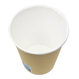 Bicchiere Carta 9 Oz/280ml Kraft-Kraft Ø8,1cm (1.000 Pezzi)