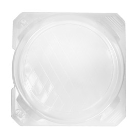 Contenitore Coperchio Pasticceria PET Ø23x5cm (115 Pezzi)