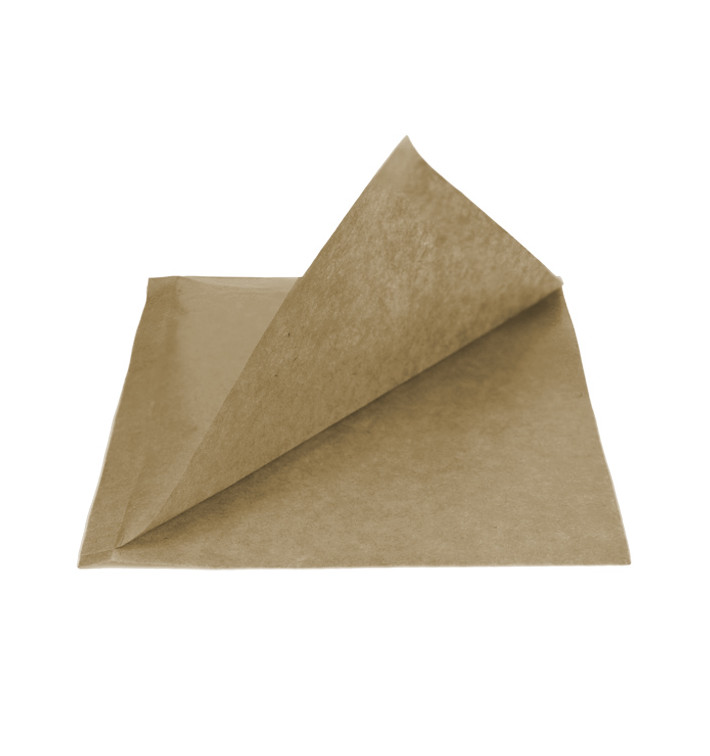 Sacchetto Carta Antigrasso Naturale 15x15,2cm (4000 Pezzi)