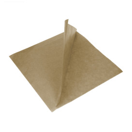 Sacchetto Carta Antigrasso Naturale 15x15,2cm (100 Pezzi)