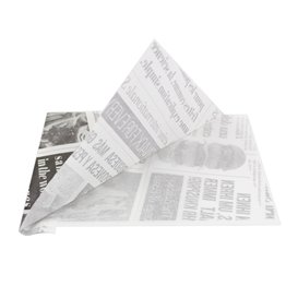 Sacchetto di Carta Antigrasso "News" 15x16cm (4000 Pezzi)
