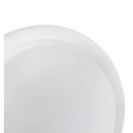 Piatto Piano Riutilizzabile Economico PS Bianco Ø22cm (25 Pezzi)