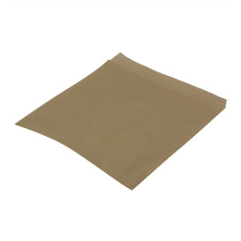 Sacchetto di Carta Antigrasso Kraft 15x15cm (3000 Pezzi)