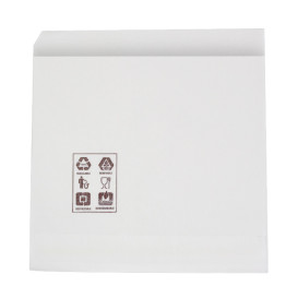 Sacchetto di Carta Antigrasso Bianco 15x16cm (4000 Pezzi)