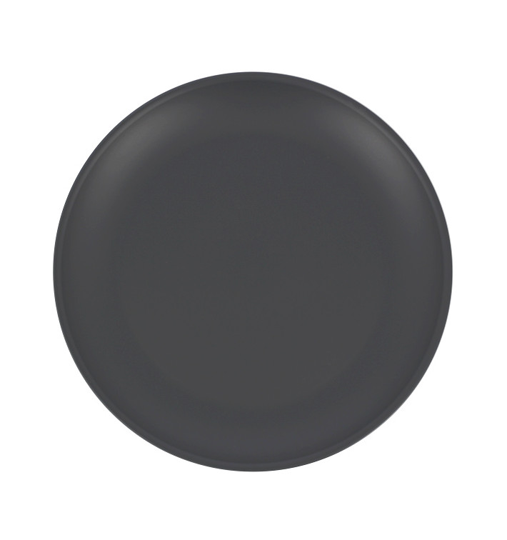Piatto Riutilizzabile Durable PP Minerale Antracite Ø23,5cm (6 Pezzi) Piatto Riutilizzabile Durable PP Minerale Antracite Ø23,5cm (6 Pezzi)
