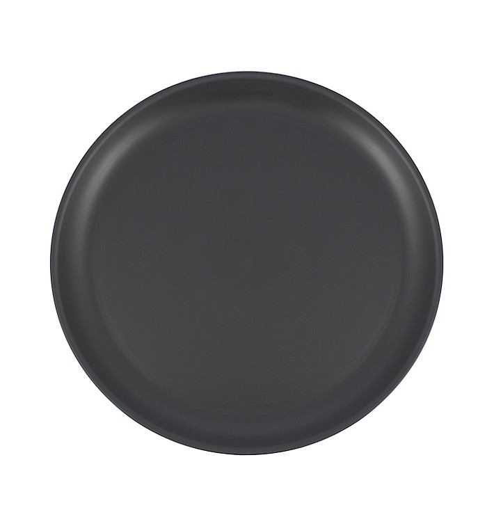 Piatto Riutilizzabile Durable PP Minerale Antracite Ø27,4cm (54 Pezzi) Piatto Riutilizzabile Durable PP Minerale Antracite Ø27,4cm (54 Pezzi)