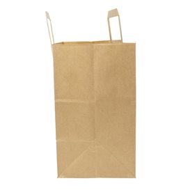 Buste Shopper in Carta Kraft 70g/m² 32x22x26cm (250 Pezzi)