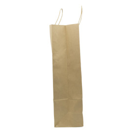 Buste Shopper in Carta Hawanna 100g/m² 32+12x41cm (200 Pezzi)