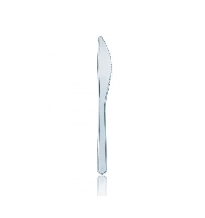 Coltello di Plastica Premium Trasparente 185 mm Coltello di Plastica Premium Trasparente 185 mm