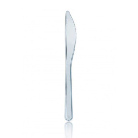 Coltello di Plastica Premium Trasparente 185 mm 