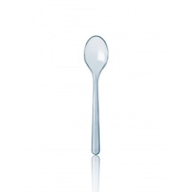 Cucchiaino di Plastica Premium Trasparente 130 mm 