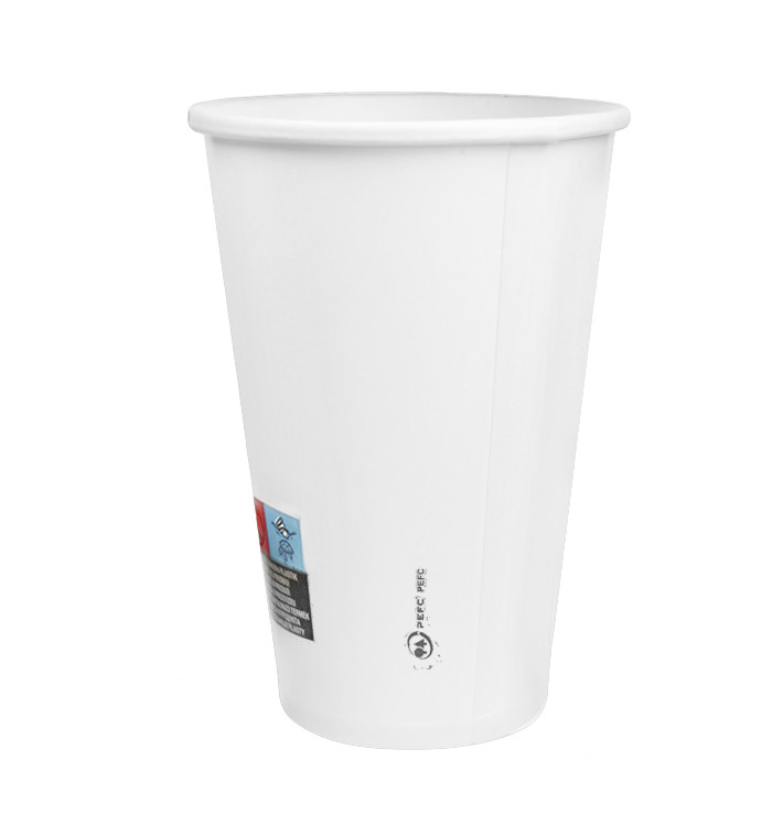 Bicchiere da Caffè 20 Oz/600ml Bianco Ø9,4cm (20 Pezzi) Bicchiere da Caffè 20 Oz/600ml Bianco Ø9,4cm (20 Pezzi)