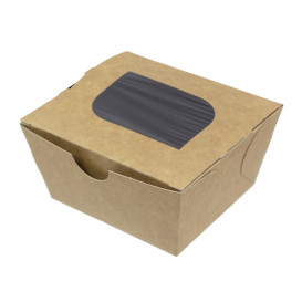 Contenitore di Carta Premium 11x10x5,5cm 400ml (500 Pezzi)