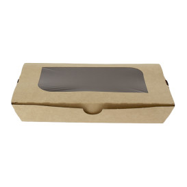 Contenitore di Carta Premium 21x13x3,5cm 730ml (300 Pezzi)