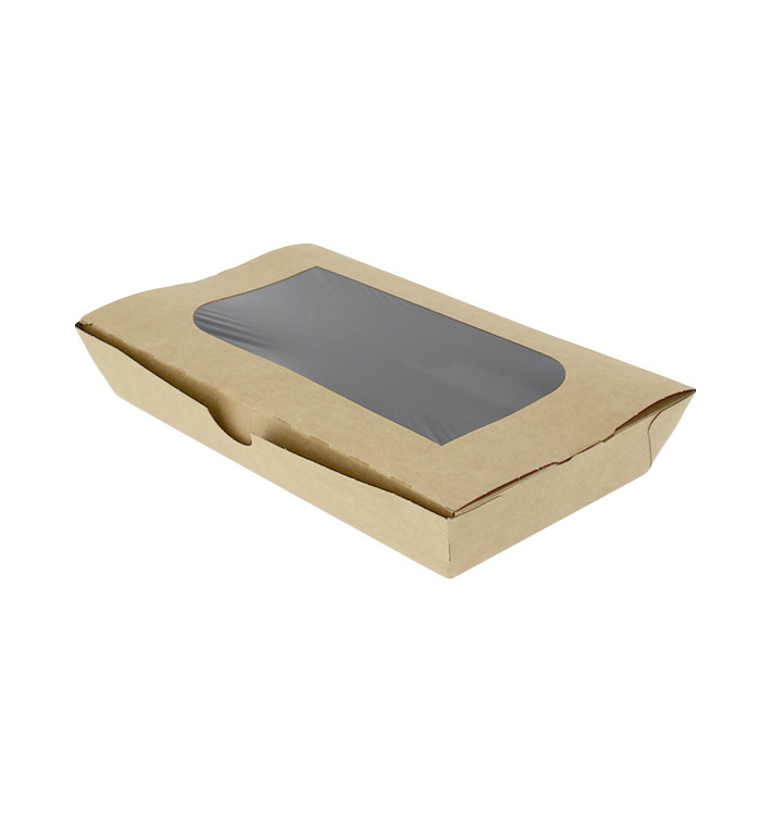 Ensaladera de carton 19x10x3,5cm 480cc (400 Uds) Ensaladera de carton 19x10x3,5cm 480cc (400 Uds)