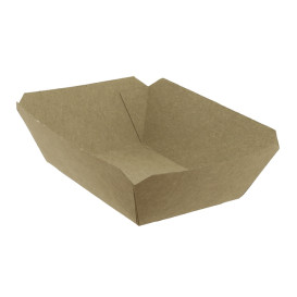 Vaschetta 250ml Kraft-Kraft 9,6x6,5x4,2cm (25 Pezzi)