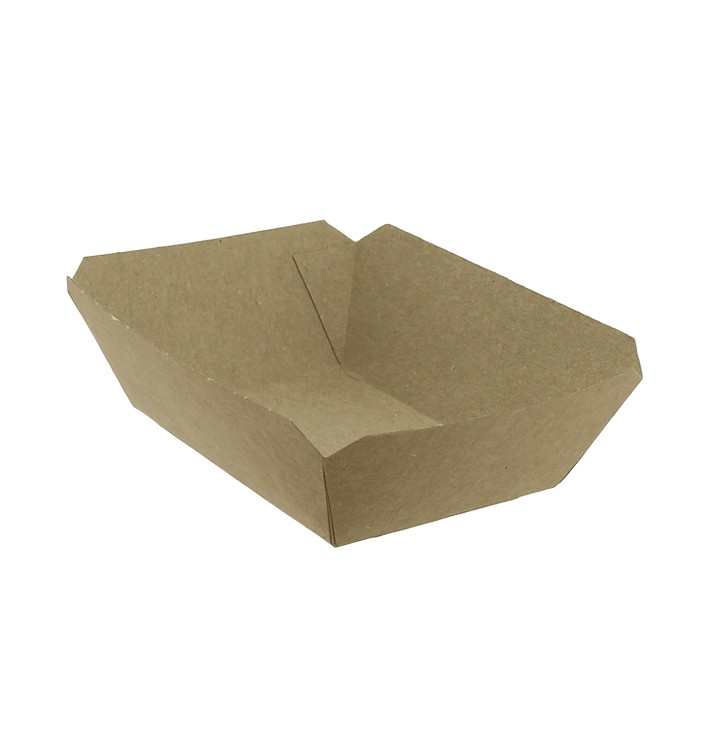 Vaschetta 250ml Kraft-Kraft 9,6x6,5x4,2cm (25 Pezzi) Vaschetta 250ml Kraft-Kraft 9,6x6,5x4,2cm (25 Pezzi)