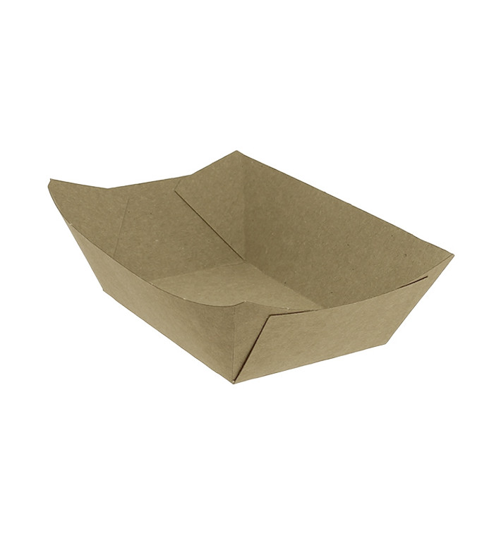 Vaschetta 350ml Kraft-Kraft 10,6x7,3x4,5cm (25 Pezzi) Vaschetta 350ml Kraft-Kraft 10,6x7,3x4,5cm (25 Pezzi)