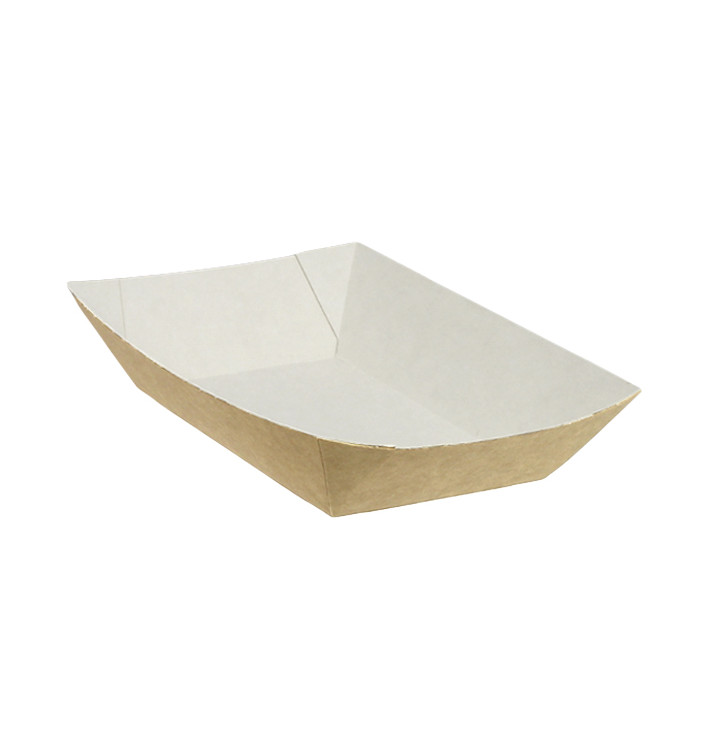 Vaschetta 300ml Kraft 11x7x3,5cm (1000 Pezzi) Vaschetta 300ml Kraft 11x7x3,5cm (1000 Pezzi)