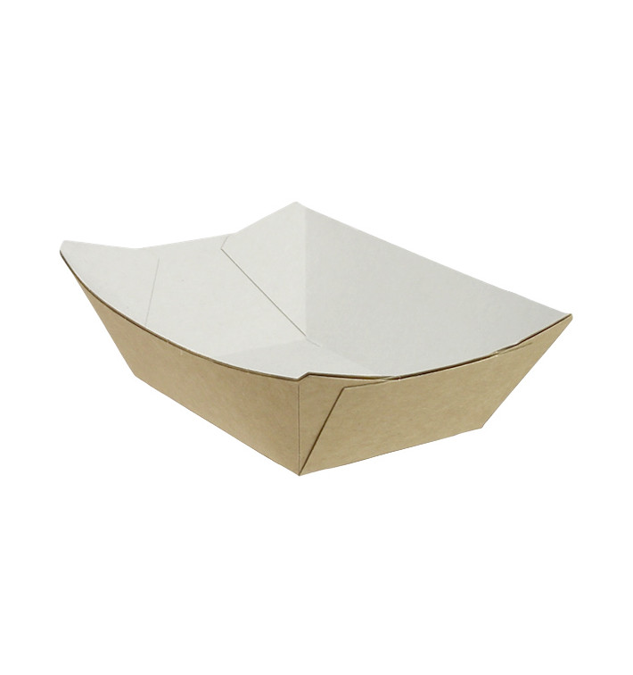 Vaschetta 350ml Kraft 10,6x7,3x4,5cm (1000 Pezzi) Vaschetta 350ml Kraft 10,6x7,3x4,5cm (1000 Pezzi)