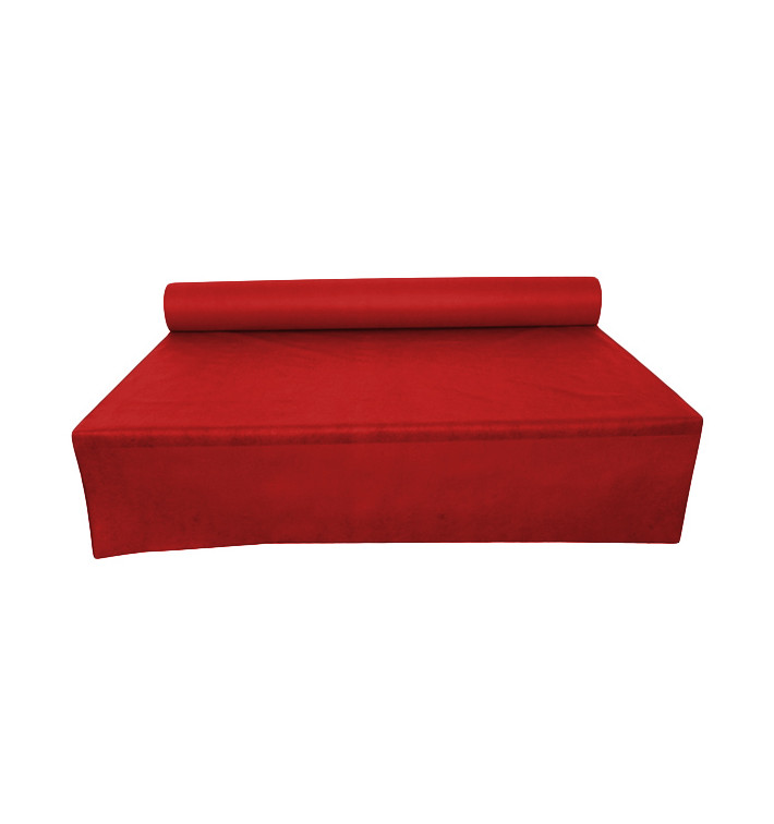 Tovaglia Rotolo Non Tessuto Rosso 1,2x50m 50g (6 Pezzi) Tovaglia Rotolo Non Tessuto Rosso 1,2x50m 50g (6 Pezzi)