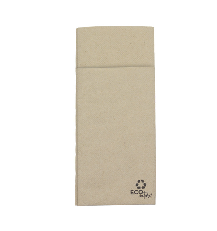 Tovagliolo Portaposate di Carta 32x40cm Eco (1.200 pezzi) Tovagliolo Portaposate di Carta 32x40cm Eco (1.200 pezzi)