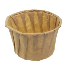 Contenitori di Carta Plisato Kraft di 120ml (5000 Pezzi)