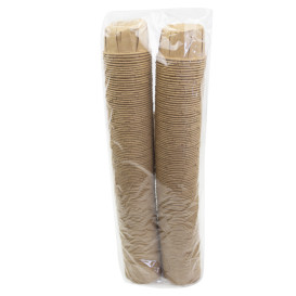 Contenitori di Carta Plisato Kraft di 60ml (250 Pezzi)