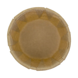Contenitori di Carta Plisato Kraft di 30ml (250 Pezzi)