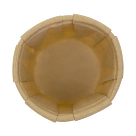 Contenitori di Carta Plisato Kraft di 22ml (5000 Pezzi)