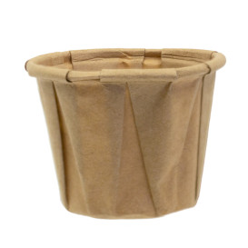 Contenitori di Carta Plisato Kraft di 22ml (5000 Pezzi)