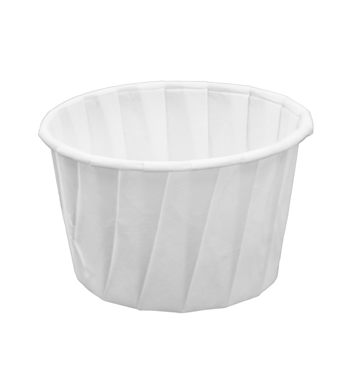Contenitori di Carta Plisato di 120ml (250 Pezzi) Contenitori di Carta Plisato di 120ml (250 Pezzi)