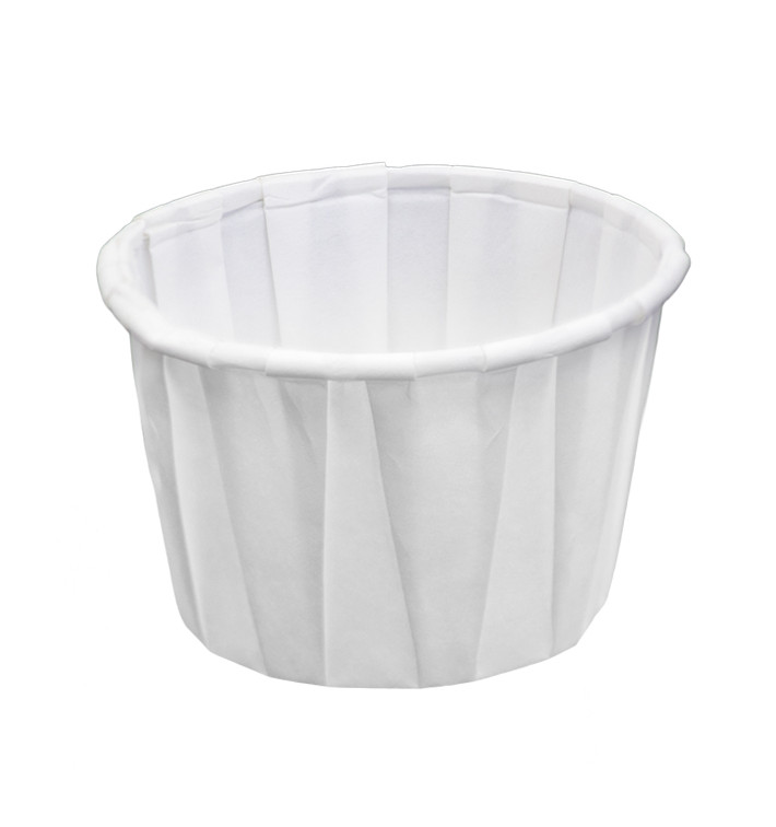 Contenitori di Carta Plisato di 60ml (5000 Pezzi) Contenitori di Carta Plisato di 60ml (5000 Pezzi)