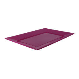 Vassoio Plastica Fucsia 330x225mm (25 Pezzi)