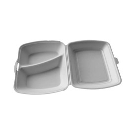 Contenitori Polistirolo MenuBOX 2S 240x210x70mm (125 Pezzi)